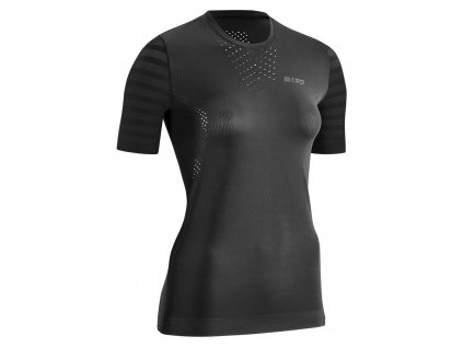 Run Ultralight Shirt SS black W1A455 w front