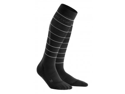 Reflective Socks black WP405Z WP505Z front 2