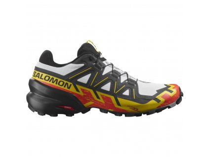 Salomon SPEEDCROSS 6 - pánská - bílá/černá/žlutá