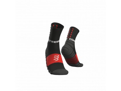 Compressport ponožky Shock Absorb - černá