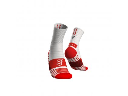 Compressport ponožky Pro Marathon - bílá