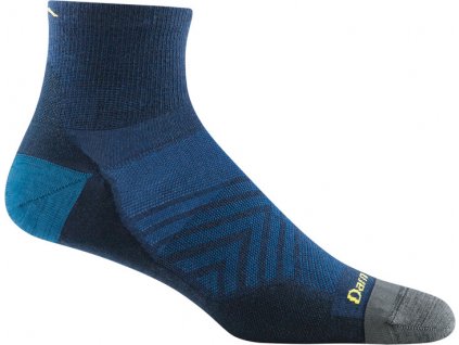 Darn Tough ponožky RUN 1/4 ULTRA Lightweight No Cushion - pánské - tmavě modré
