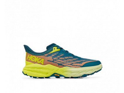 Hoka SPEEDGOAT 5 - pánská - tmavě zelená/oranžová