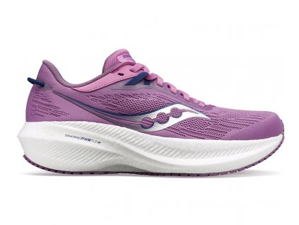 Saucony TRIUMPH 21 - dámská - fialová/bílá