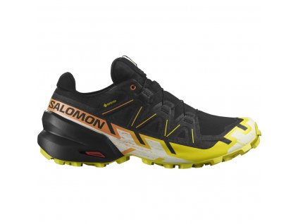 Salomon SPEEDCROSS 6 GTX - pánská - černá/žlutá/oranžová