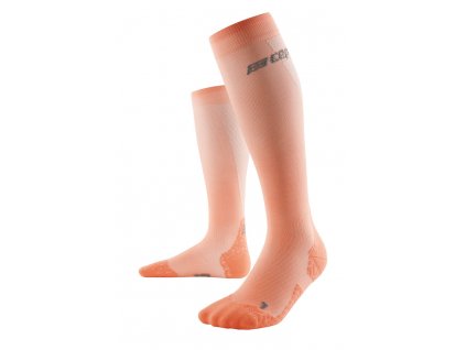 Ultralight socks tall v3 coral cream WP70BY front