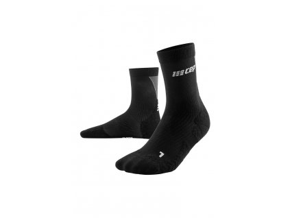 Ultralight socks mid cut v3 black grey WP7CVY WP8CVY front