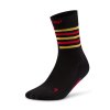 CEP the run limited 2024 3 socks mid cut black red marigold WP7CLK WP8CLK front 1