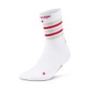 CEP the run limited 2024 3 socks mid cut white pink lime WP714K WP814K front 1
