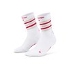 CEP the run limited 2024 3 socks mid cut white pink lime WP714K WP814K front 2