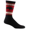 darn tough vangrizzle boot midweight with cushion walking socks