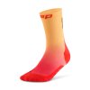 Core Run Edt Gradient Socks Mid Cut 5 0 red marigold fade WP7CNG WP8CNG front 1 white 4to5