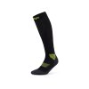 Core Run Socks Tall 5 0 black lime WP70LR WP80LR front 1 white 4to5