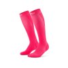 Core Run Socks Tall 5 0 pink WP704R front 2 white 4to5