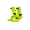 core run socks mid cut 5 0 lime black wp7ckr wp8ckr front 2 transp 4to5
