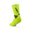 core run socks mid cut 5 0 lime black wp7ckr wp8ckr back transp 4to5