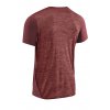 CEP Run Shirt Round Neck SS dark red W11385 m back