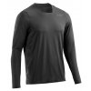 Run Shirt Long Sleeve black W01356 m front