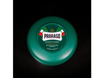 66 3 proraso green mydlo na holenie eukalyptus a mentol 150 ml