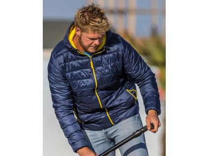 Pánská Snow Bird bunda s kapucí (Barva Royal/Navy, Velikost 3XL)