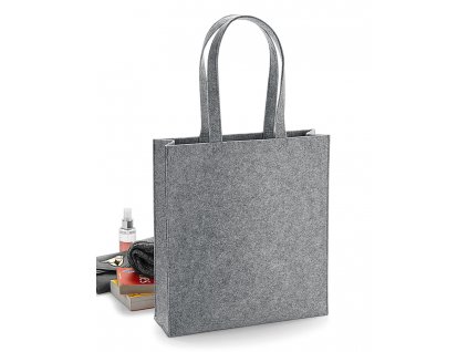 Plstěná taška Tote (Barva Grey Melange, Velikost One Size)