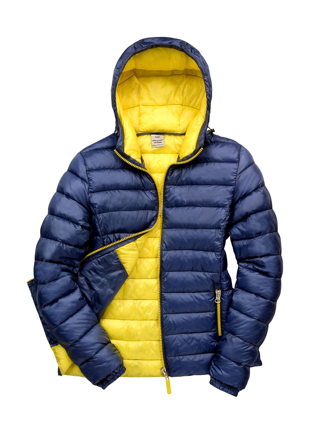 Dámská Snow Bird bunda s kapucí Velikost: M (12), Barva: Navy/Yellow