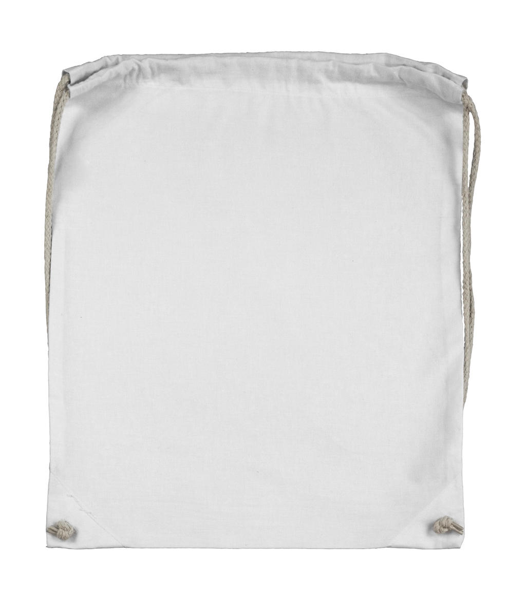 Bavlněný zatahovací batoh Barva: Snowwhite