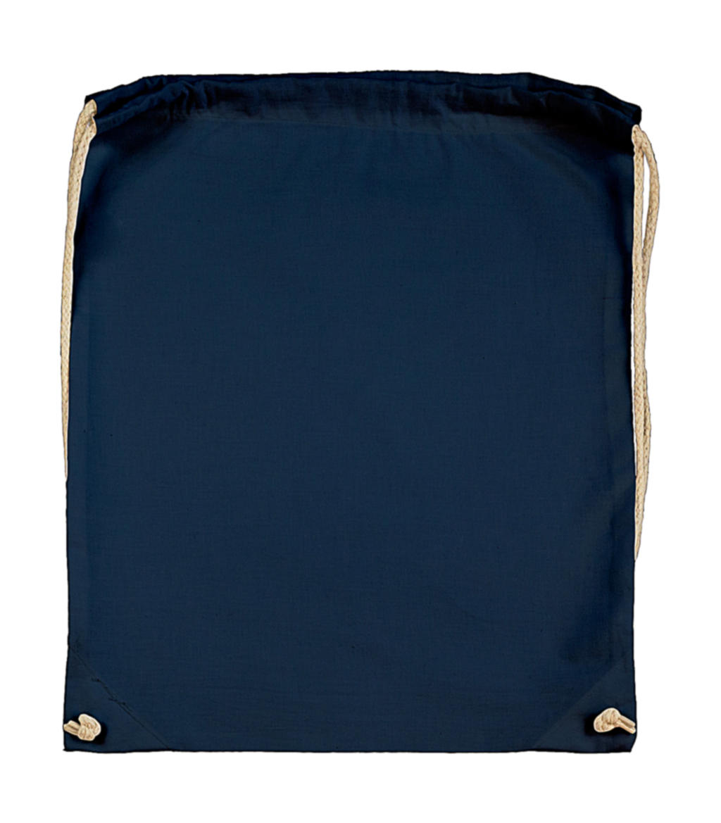 Bavlněný zatahovací batoh Barva: Dark Blue