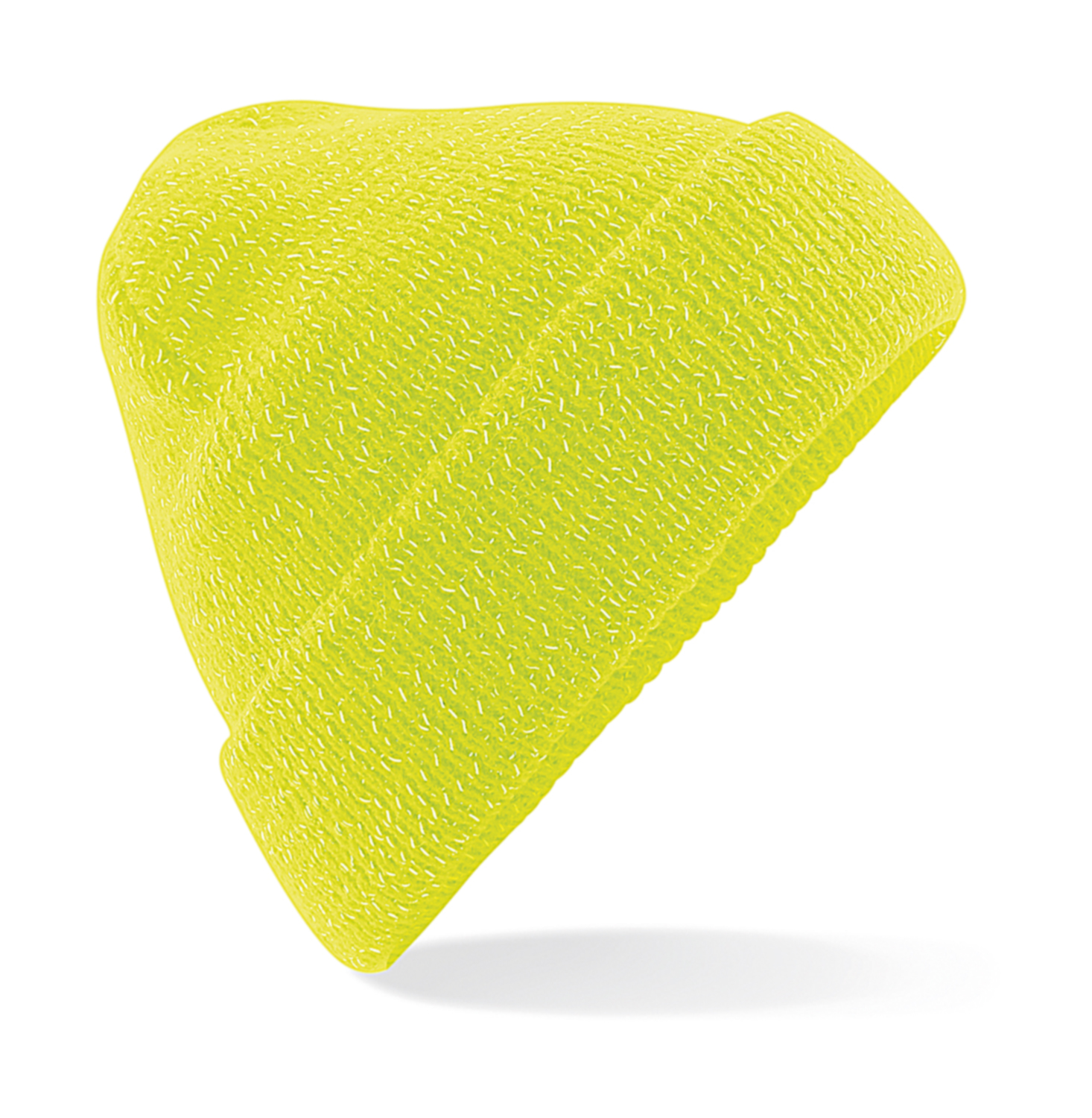 Reflexní čepice Beanie Barva: Žlutá