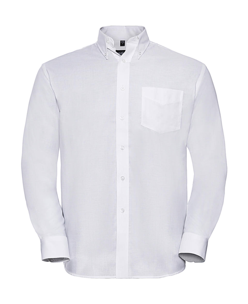 Košile Oxford s dlouhým rukávem Velikost: 2XL, Barva: White