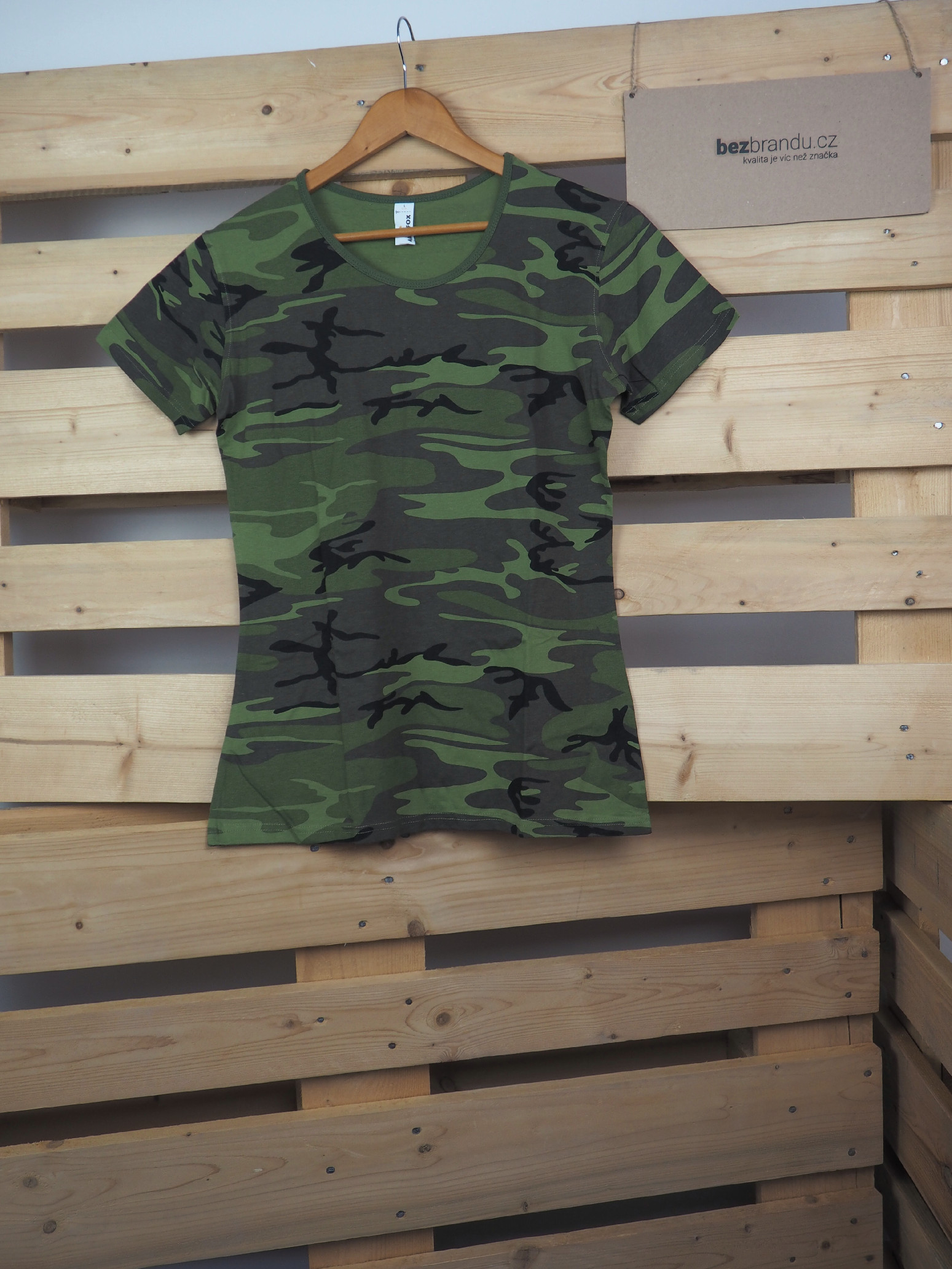 Dámské tričko Camo Velikost: L, Barva: Camo