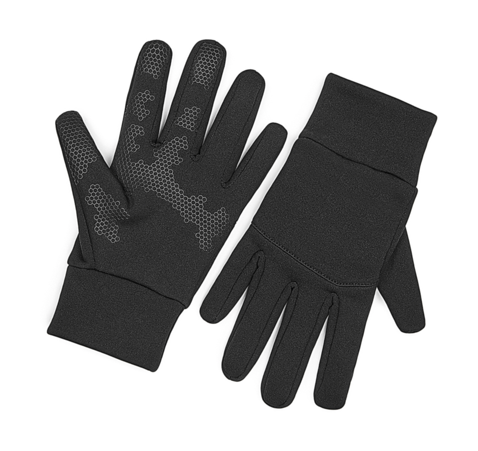 Sportovní rukavice Softshell Velikost: S/M, Barva: Černá