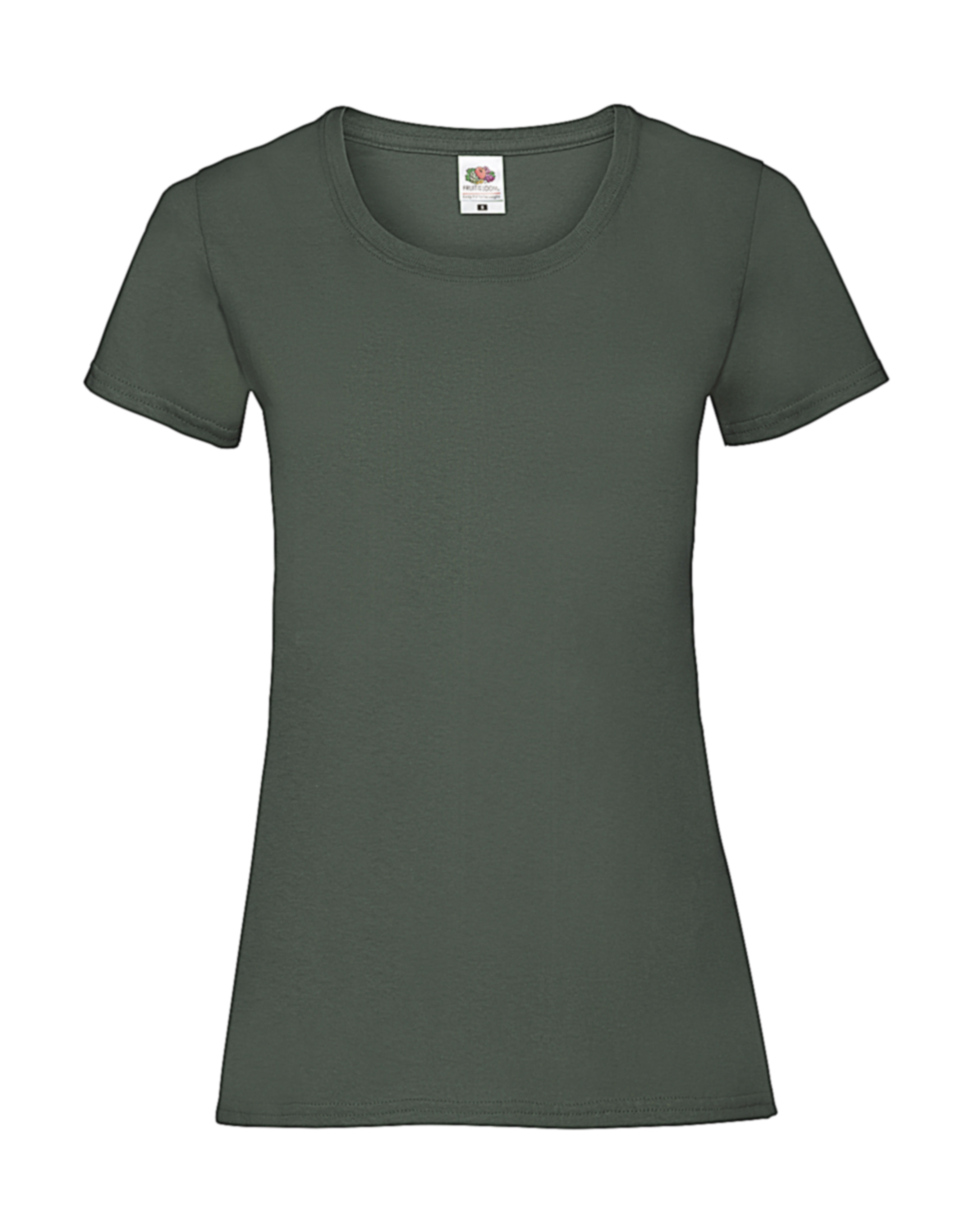 Dámské tričko Valueweight Velikost: XXL, Barva: Tmavě zelená