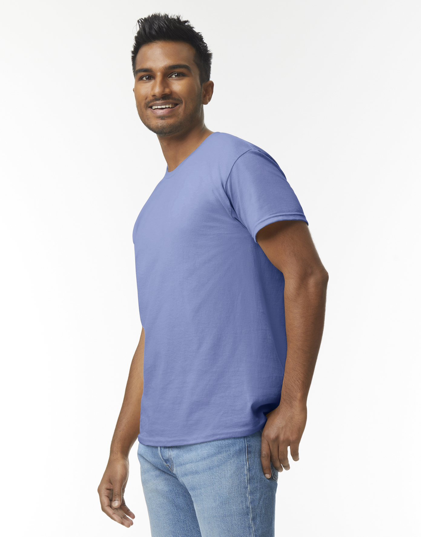 Pánské tričko Heavy Cotton Velikost: M, Barva: Fialová