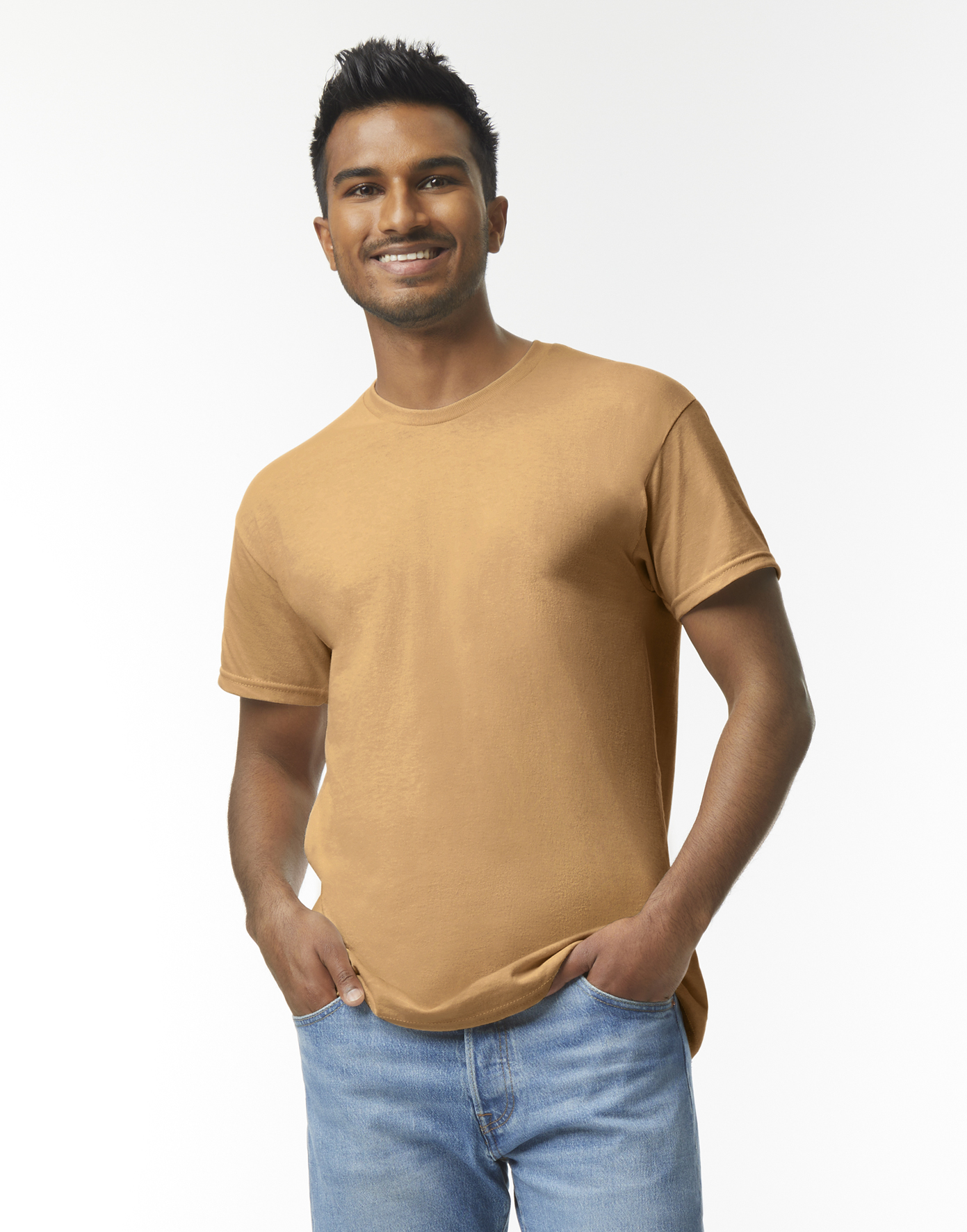 Pánské tričko Heavy Cotton Velikost: M, Barva: Oranžová