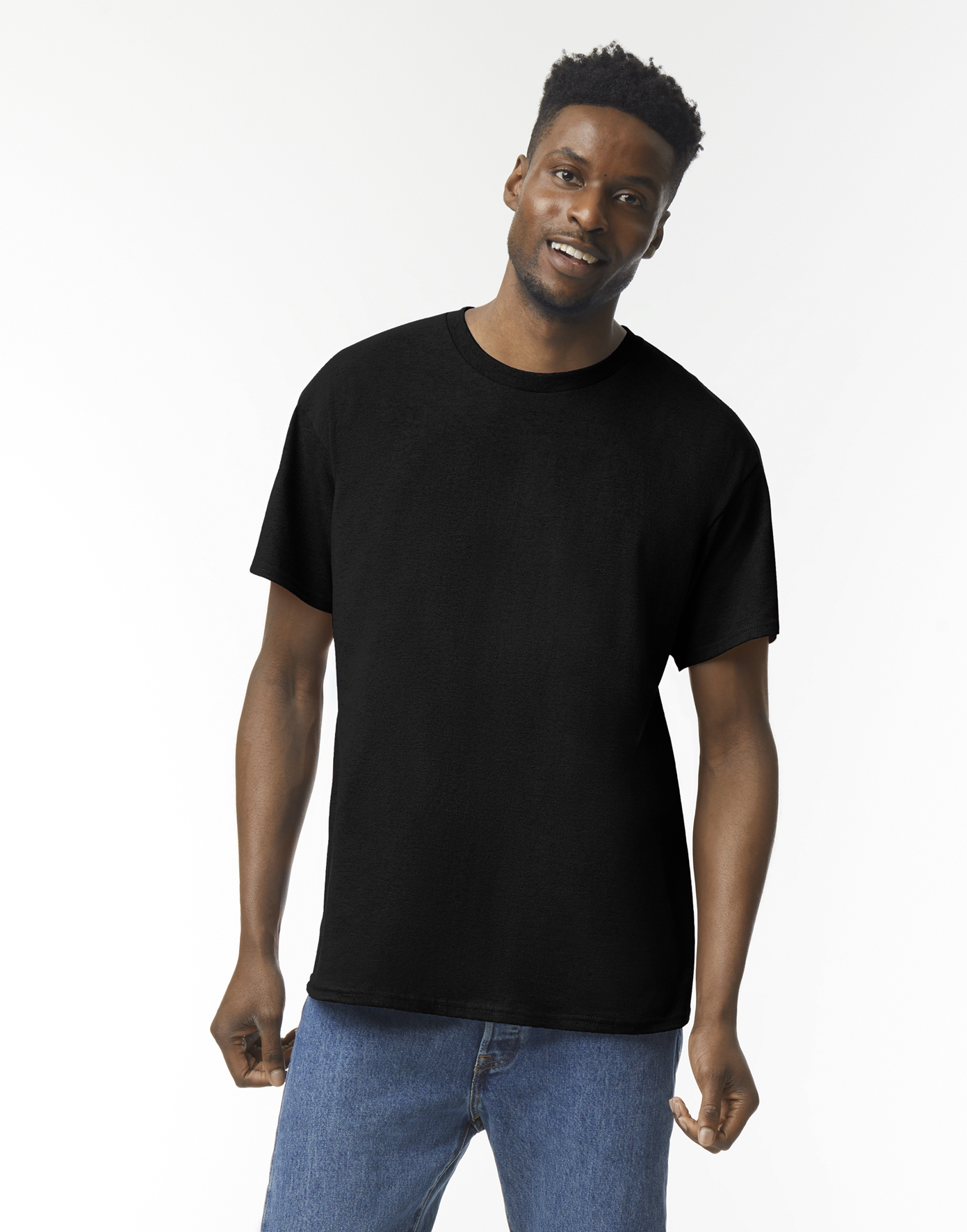 Pánské tričko Heavy Cotton Velikost: M, Barva: Černá