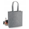 Plstěná taška Tote (Barva Grey Melange, Velikost One Size)