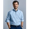 Košile Oxford s dlouhým rukávem (Barva Silver, Velikost 6XL)