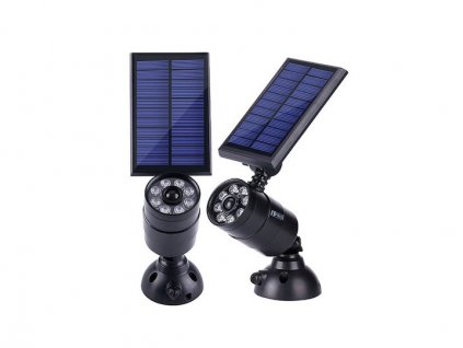 6056 ledsolar 8 solarni venkovni bodove svetlo 8 led se senzorem bezdratove ipro 1 5 w studena barva