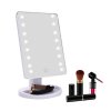 6005 1 bezdoteku kosmeticke make up zrcatko s led osvetlenim bile