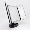 6017 3 bezdoteku tripanelove kosmeticke make up zrcatko s led osvetlenim velke cerne