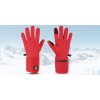 Vyhřívané rukavice na procházky unisex červené Savior vel. XS/S