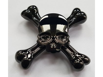 6026 bezdoteku fidget hand spinner lebka cerna