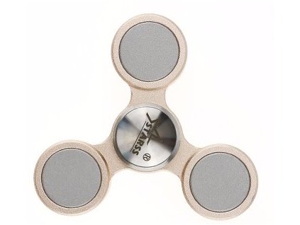 6458 bezdoteku fidget hand spinner triple zlaty