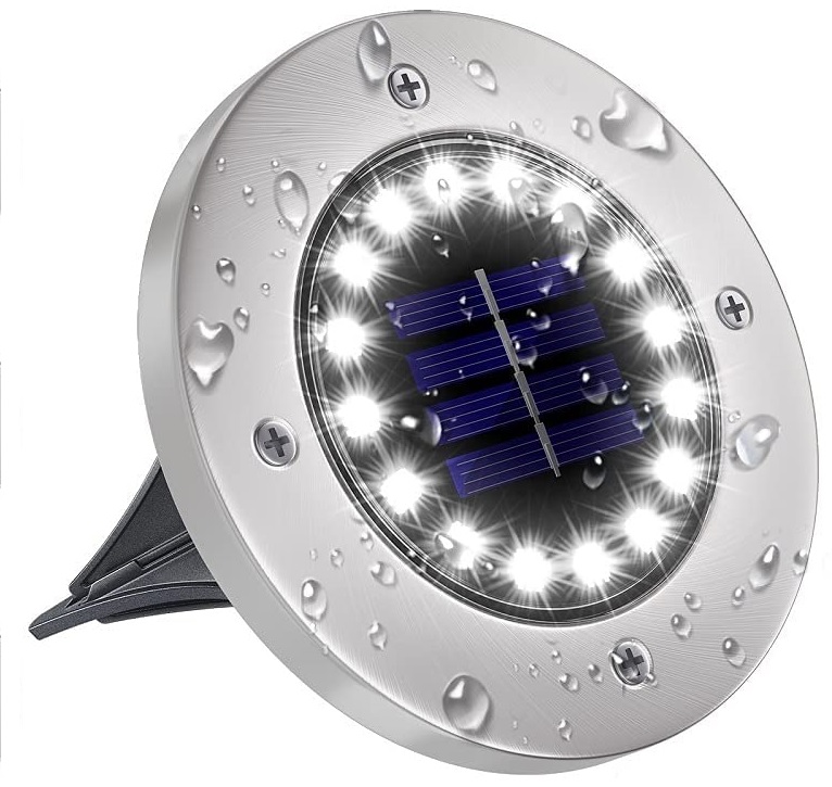 Bezdoteku LEDsolar 16Z vonkajšie svetlo k zapichnutie do zeme 1 ks, 16 LED, bezdrôtové, IPRO, 1W, studená farba