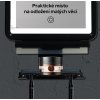 Sprchové LED zrkadlo na holenie s držiakom nehmliace