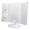 6008 3 bezdoteku tripanelove kosmeticke make up zrcatko s led osvetlenim bile zvetsovaci