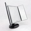 6017 3 bezdoteku tripanelove kosmeticke make up zrcatko s led osvetlenim velke cerne