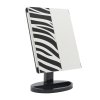 6191 3 bezdoteku tripanelove kosmeticke make up zrcatko s led osvetlenim velke zebra