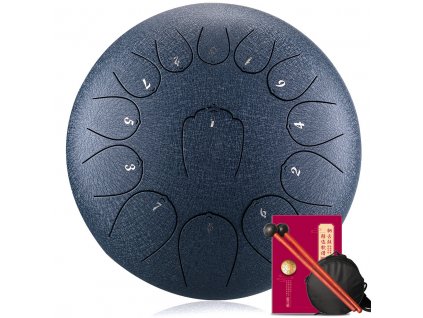 jazykove bubny tongue drum 12 palcu 30 cm 13 tonu huashu hs12 13